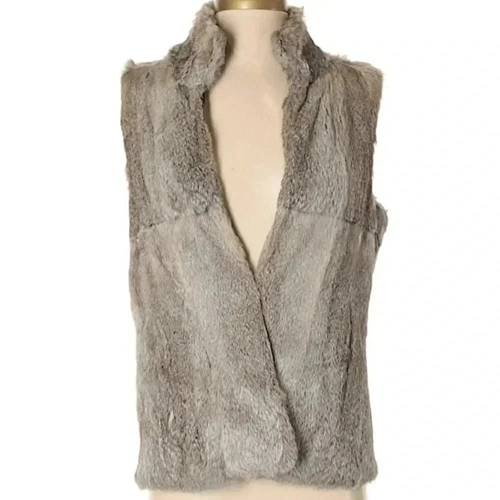 MICHAEL Michael Kors Fur Vest with Satin Lining and Pockets